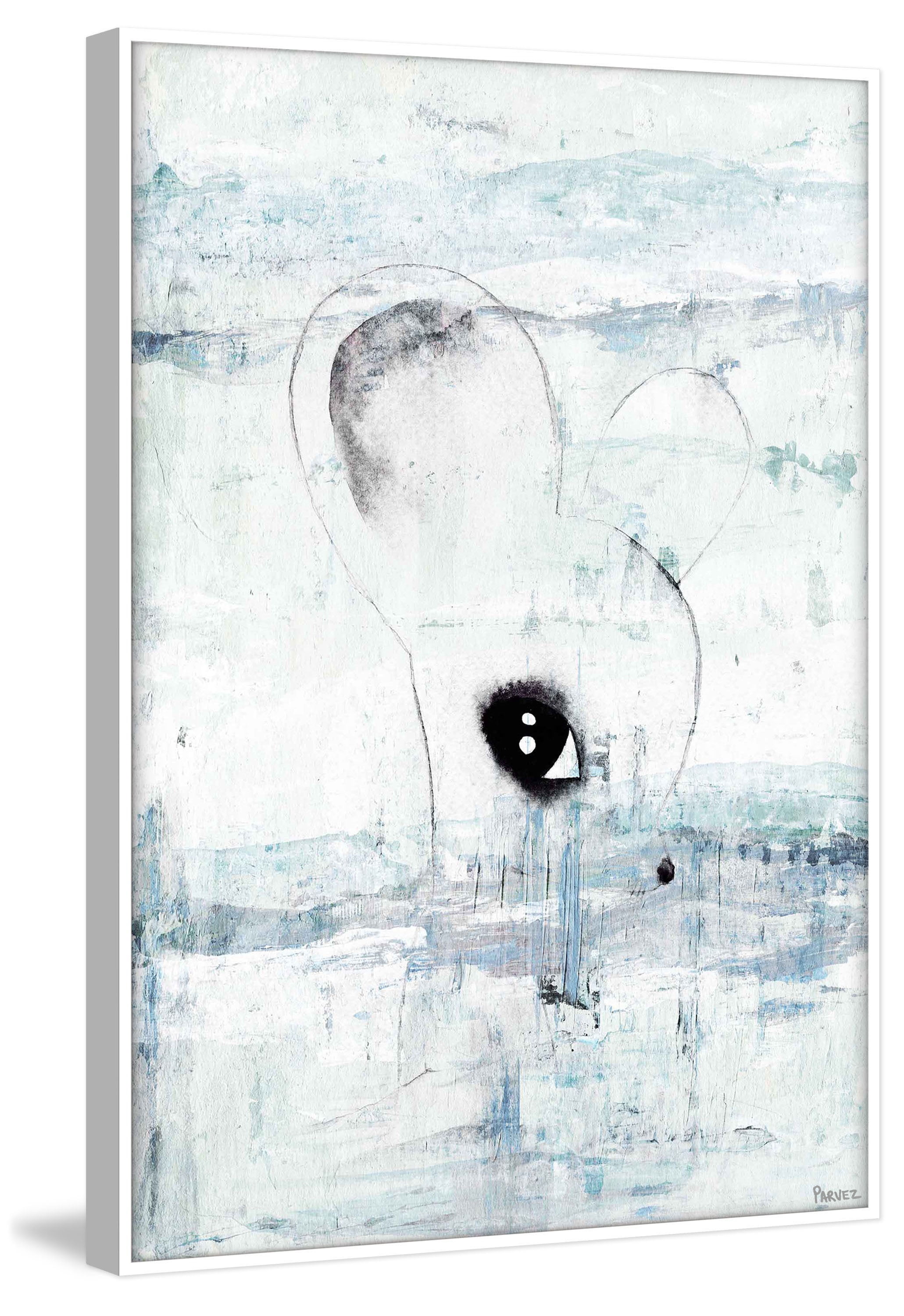 "Sweetness" Floater Framed Painting Print on Canvas