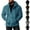 Black, variant on Dovford Mens Fuzzy Sherpa Pullover Hoodie Sweatshirts Long Sleeve Fluffy Fleece Zip up Cardigan Coats Winter Sweatshirt