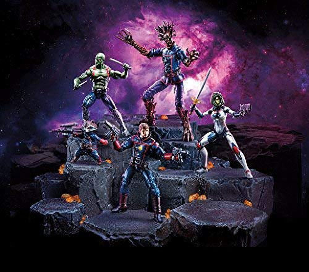 Marvel Marvel Legends Guardians of the Galaxy Comic Edition Exclusive  Action Figure 5-Pack Groot, Drax, Rocket, Star Lord, Gamora Baby Groot  Hasbro - ToyWiz