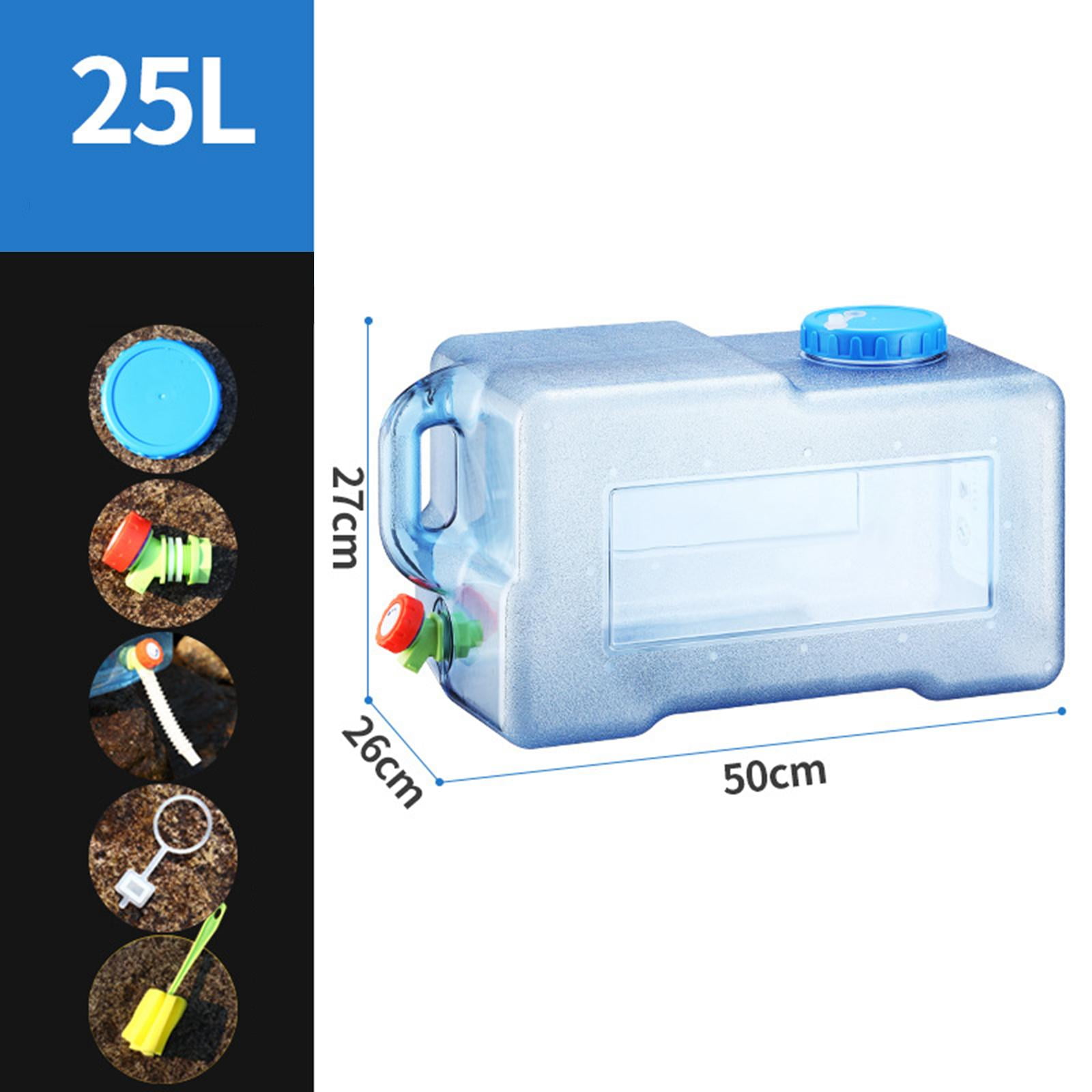 Wswqop Camping Water Tank Water Storage Container Multipurpose Lightweight Easily Clean 25 Liters