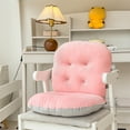 thumbnail image 5 of Sedentary Cushion with Backrest Integrated Design for Dormitory and Home Use Thickened Seat Pillow for Relaxation and Support Durable Polyester Construction, 5 of 5