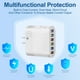 thumbnail image 2 of Cargador de teléfono móvil de 48W Cargador portátil de 6 puertos 3.5A 5V para iPhone 13 14 Xiaomi WDOplteas  Para estrenar, 2 of 3