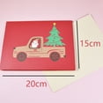 thumbnail image 2 of 3D Pop Up Tarjetas de Navidad Tarjetas de felicitación de Acción de Gracias en forma de Papá Noel con sobre de Navidad, 2 of 8