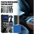 Plastic Revitalizing Coating Agent Set Plastic And Leather Restorer ...