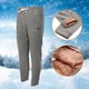 thumbnail image 1 of Pantalones cálidos de lana para invierno, pantalones térmicos para hombre, senderismo, trotar con cordón, pantalones gruesos de moda para exteriores, Gris 31 Salvador Pantalones de lana cálidos de invierno, 1 of 10