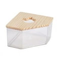 thumbnail image 1 of Hamster Digging Sand Container,Hamster Sand Bath Shower Hamster Bathroom Box Hamster Sand Bath Shower Room Masterfully Created, 1 of 3