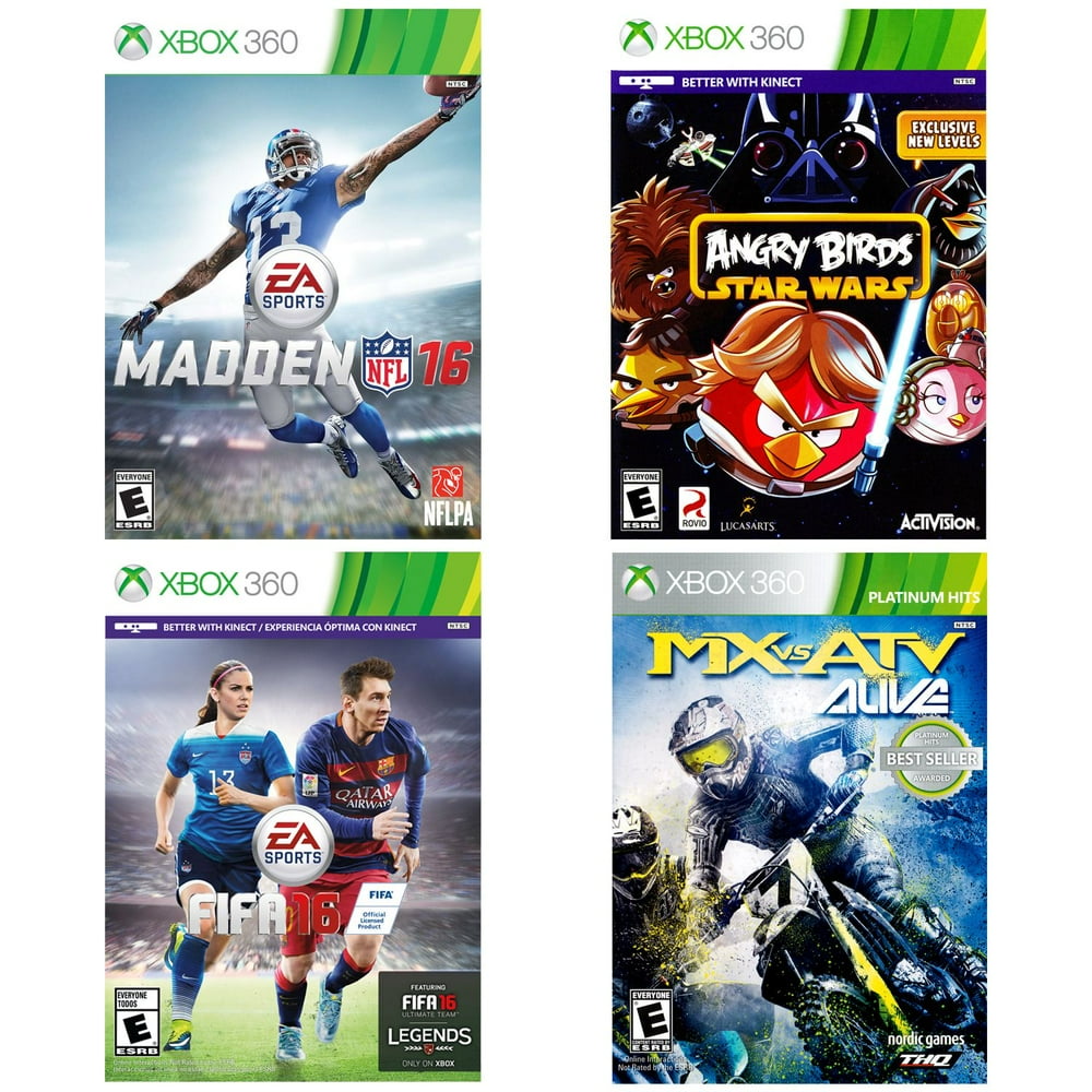 Xbox 360 Family Value Pack 4 Games (PreOwned) (Xbox 360) Walmart