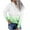 Green, variant on QUYUON Crewneck Sweatshirts Casual Hoodies Long Sleeve Gradient Color Lightweight Pullover Tops Loose Sweatshirt with Pocket Green L