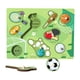 thumbnail image 5 of Rompecabezas Montessori, rompecabezas, bloques de aprendizaje de tablero de construcción preescolar Pelota Deportiva perfke Rompecabezas, 5 of 9