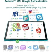 10 Inch Tablet, Android 14 Tablet, Quad-Core Processor Tableta Computer with 32GB ROM 6GB RAM 8MP Camera WiFi BT 10.1 in HD Display, 6000mAh Long Battery Life Tablet. Navy