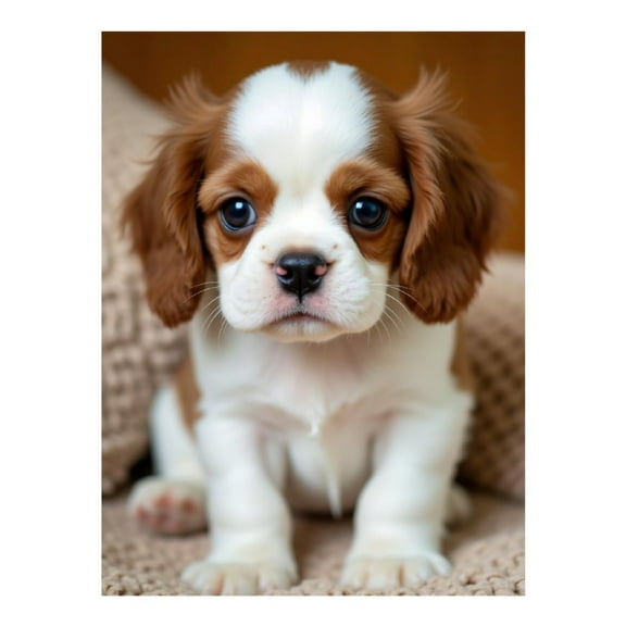 Diamond Art Kit for Adults, Adorable Puppy Face Portrait Diamond Painting for Adults Beginners, DIY Diamond Art Painting Kits, 5D Diamond Painting Crafts for Home Decor 12x16 Frameless