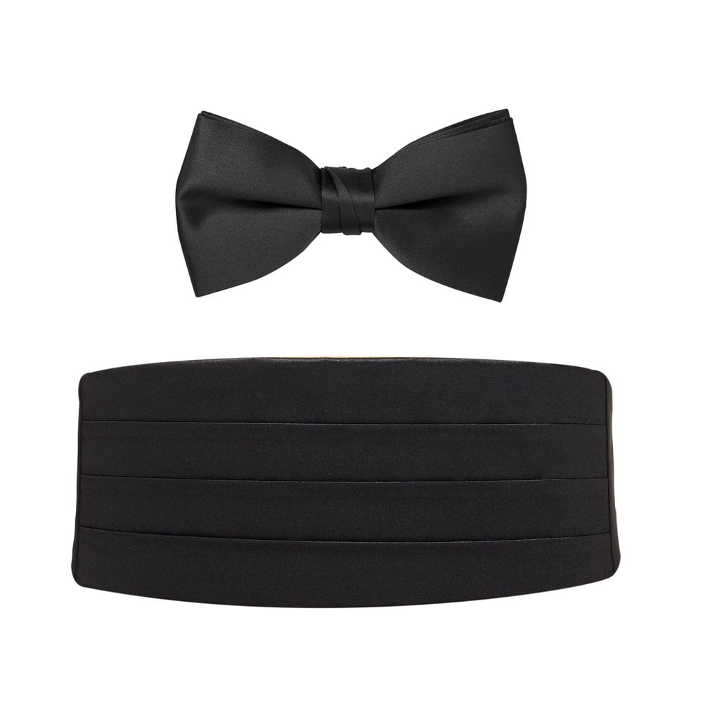 hugo boss bow tie cummerbund set