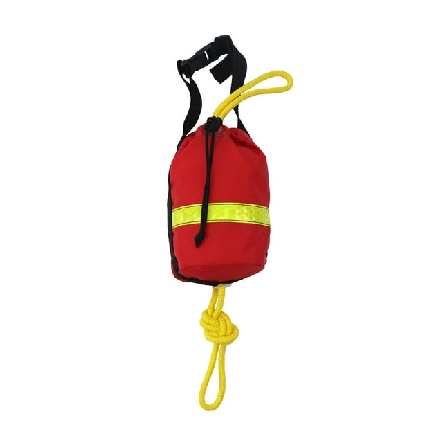 Equipo de bolsa de tiro de cuerda portátil, línea de lanzamiento flotante de alta de 16M para Kayak, bote flotante, deportes acuáticos, Soledad Cuerda arrojadiza