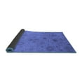 thumbnail image 2 of Ahgly Company Indoor Round Oriental Blue Industrial Area Rugs, 3' Round, 2 of 4