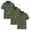 Army Green, variant on 3-Pack Polo Shirts for Boys Tagless School Uniform Collared T-Shirts for Kids Boys – Casual Athletic Tees Shirt Tops Soft Comfortable Everyday Wear Pink 8-9 Years