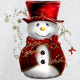 thumbnail image 3 of CafePress - Cute Snowman In Red Velvet Sweatshirt - Crew Neck Sweatshirt, 3 of 4