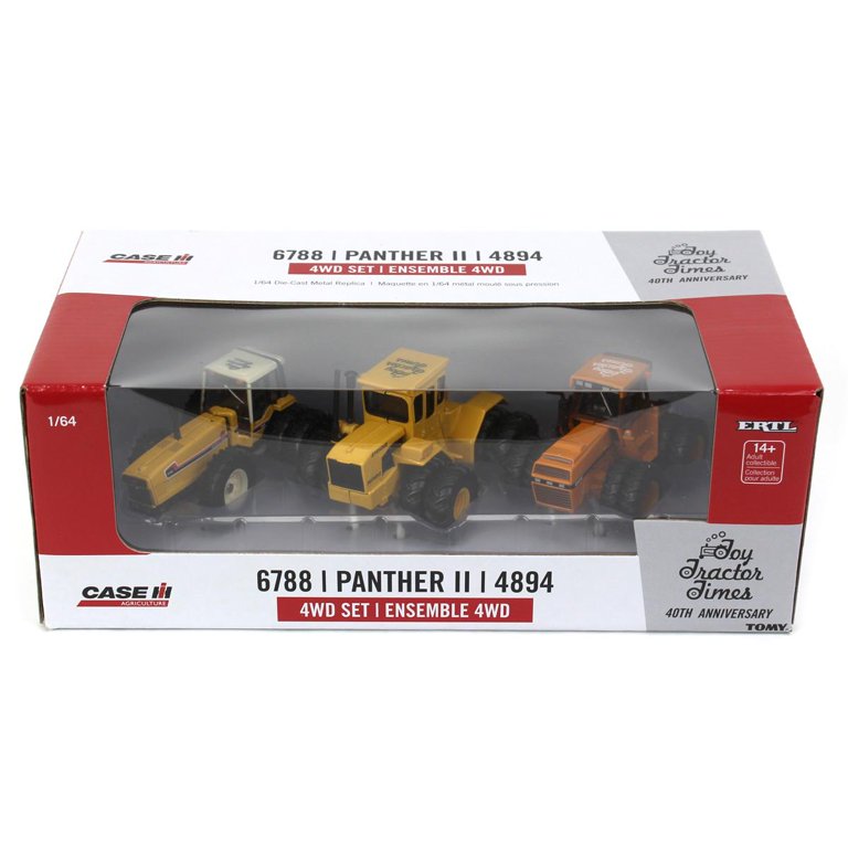 ERTL Industrial Chase Set ~ 1/64 Case IH & IH 4WD Tractor