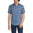 thumbnail image 3 of Lands' End Men's Traditional Fit Short Sleeve Linen Shirt, 3 of 3