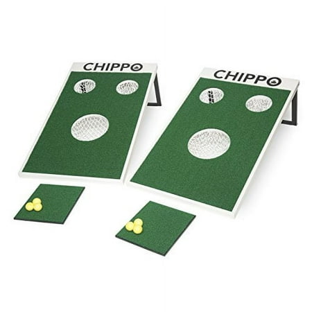 CHIPPO - Golf meets cornhole! The revolutionary new golf game for the beach backyard tailgate clubhouse office and man cave!