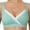 Green, variant on Cotton Nursing Bra with Removable Pads for Maternity and Postpartum Support