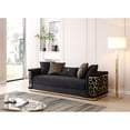 thumbnail image 4 of Glory Furniture Talia G0993A-S Sofa  BLACK, 4 of 8