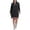 Black, variant on Tommy Hilfiger Womens Casual Mini Sweatshirt Dress