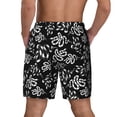 thumbnail image 3 of Kdxio Snake Print Men's Swim Trunks with Compression Liner 7 Inch Inseam Quick Dry Swim Shorts, 3 of 7