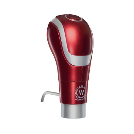Instant 1-Button Aeration and Decanter WAERATOR Electric Wine Aerator: Enhance Wine Flavor of all Ages; Convenient (Best Red Wine Aerator)