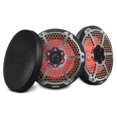 thumbnail image 1 of Altavoz para coche DS18 NXL-8M/BK 8" 375W RGB impermeable, 1 of 9