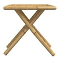 thumbnail image 3 of vidaXL Folding Garden Table 45x45x45 cm Bamboo, 3 of 5