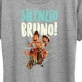 thumbnail image 3 of Luca - Silenzio Bruno - Women's Short Sleeve Graphic T-Shirt, 3 of 5