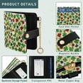 thumbnail image 5 of Qxltty Colorful Clover Ladies Wallet Rfid Slim Thin Compact Credit Card Women Wallet Zipper Coin Pocket and ID Window for Female Gifts, 5 of 8