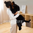 thumbnail image 5 of Cute Dog Plush Toy Pillow Fluffy Dalmatian Dog Stuffed Animal Soft Doll Birthday Gift Home Decor, 5 of 6