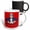 Multicolor, variant on 3drose, Beware of the Wrath of a Patient Man Uncle Sam on Red, 11oz Magic Transforming Mug