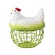 thumbnail image 5 of Cesta para huevos, cesta versátil para recoger huevos, adorno de escritorio, contenedor de verduras Verde, 5 of 9