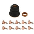 thumbnail image 2 of 22 consumibles para cortadora de plasma, electrodo, boquilla, protector, copa, accesorio de corte para antorcha., 2 of 14