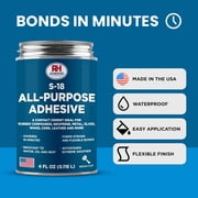 S-18 All-Purpose Adhesive, 4 oz. can - RH Adhesives