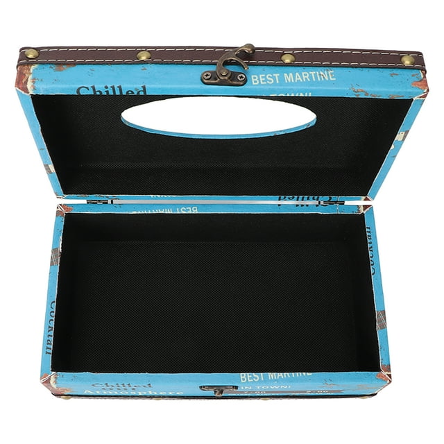 Dispensador de pañuelos, Caja de pañuelos Caja de pañuelos exquisita impermeable Caja de soporte para pañuelos Rendimiento sólido