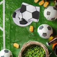 thumbnail image 3 of BRIGHTFUFU Juego de 40 platos y servilletas desechables de fútbol, ​​suministros para fiestas de fútbol, ​​vajilla temática de fútbol para niños, fiestas de cumpleaños, celebraciones del día del juego, 3 of 3