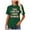 Dark Green, variant on WILLBEST Compression Shirt Women You Hard Things Teacher T Shirt Womens Live Happy Happiness Graphic Tees