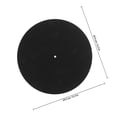 thumbnail image 2 of unbranded Tapete Protector De Fieltro Para Discos De Vinilo Con Base Antideslizante Y Elegante, 2 of 6