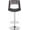 Black Oak Polyurethane Wood, variant on LHSHID Bentwood Contemporary Modern Stylish Wood Back Adjustable Swivel Bar Stool with Diamond Quilted Finish Curved Seat and Back,Weathered Oak