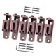 thumbnail image 2 of Juego de puente de guitarra con kit de herramientas, puente de rodillos individual para guitarra eléctrica Bronce, 2 of 9