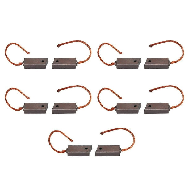 10 Pcs Alternator Regulator Brush Set RE60 RE72 Repair Kit Generator Electric Motor Brush Replacement for MAHLE