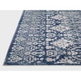 thumbnail image 5 of Loomaknoti Sientan Wali 5' x 7' Ikat Indoor Polypropylene Area Rug , Blue, 5 of 7