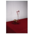 thumbnail image 3 of HeSLehs Linen Tablecloth 60 x 108 Inch - 100% Pure Linen Red Tablecloth - Machine Washable Dining Tablecloth for Rectangle Tables, 3 of 6