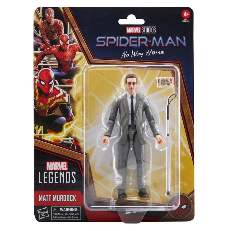 Marvel Legends Matt Murdock Action Figure - 6 Inch Scale, Spider-Man: No Way Home Collectible With Accessories