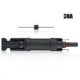 thumbnail image 1 of Solar Panel Fuse Holder and Fuse 30/20A Waterproof Inline PV Fuse Holder 1000Vdc, 1 of 4