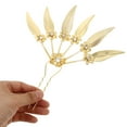 thumbnail image 3 of unbranded Adorno Para Dorado Con Y Hojas De Metal Para Bodas Cenas Y Fiestas, 3 of 6