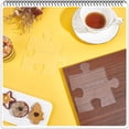 thumbnail image 3 of BENECREAT 2pcs Acrylic Puzzle Router Template, 5.5x5.5inch Acrylic Handle Cutting Board Serving Board Router Template for Charcuterie Home Kitchen Cutting Board Handle, 4mm Thick, 3 of 6